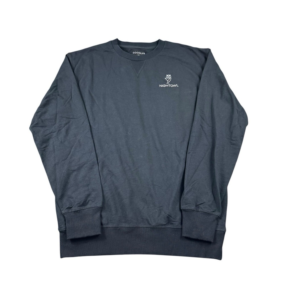 Goodlife Nightowl‎ Mens Cotton Blend Mens Crewneck Size Large Mint